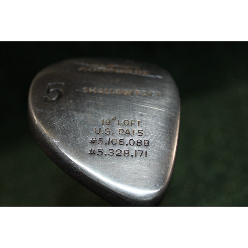Super Concorde Shallow Face 5 Wood 19 Ultra Light Almax Gratech Shaft RH 5 Wood